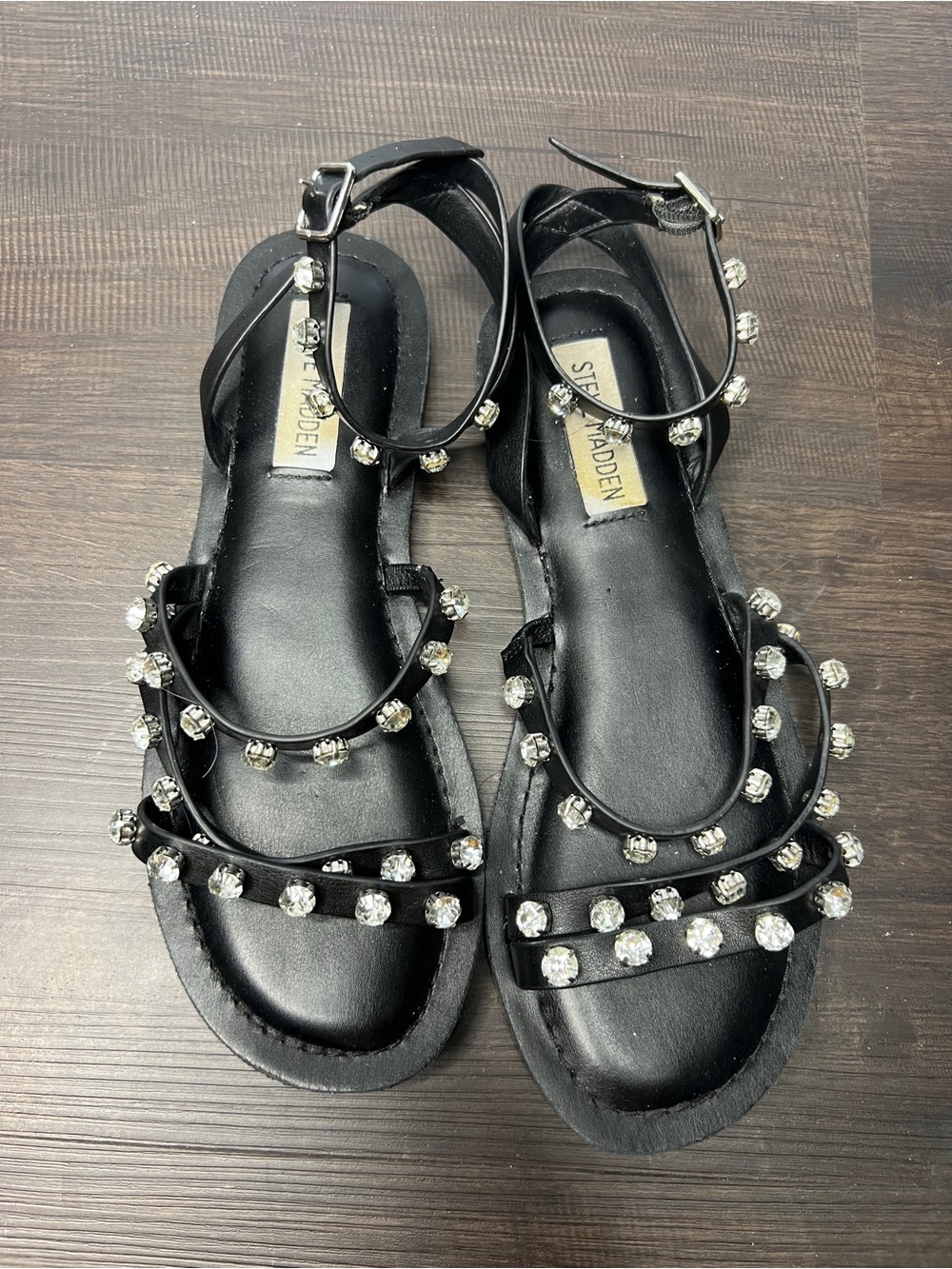 Steve Madden Rhinestone Sandals